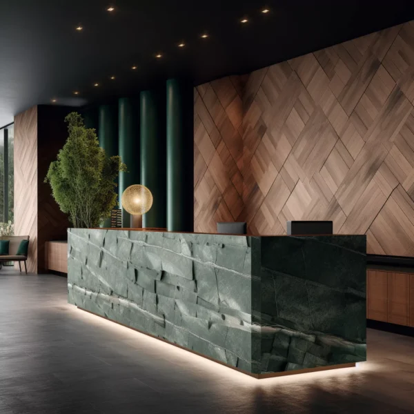 Reception desk