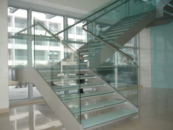 Modern Glass Stair Railings