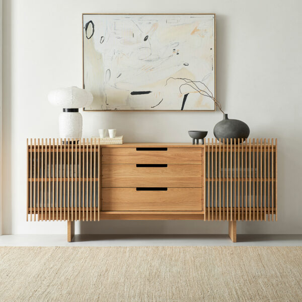 Multifunctional Sideboard: Storage & Display for Living Spaces - Image 3