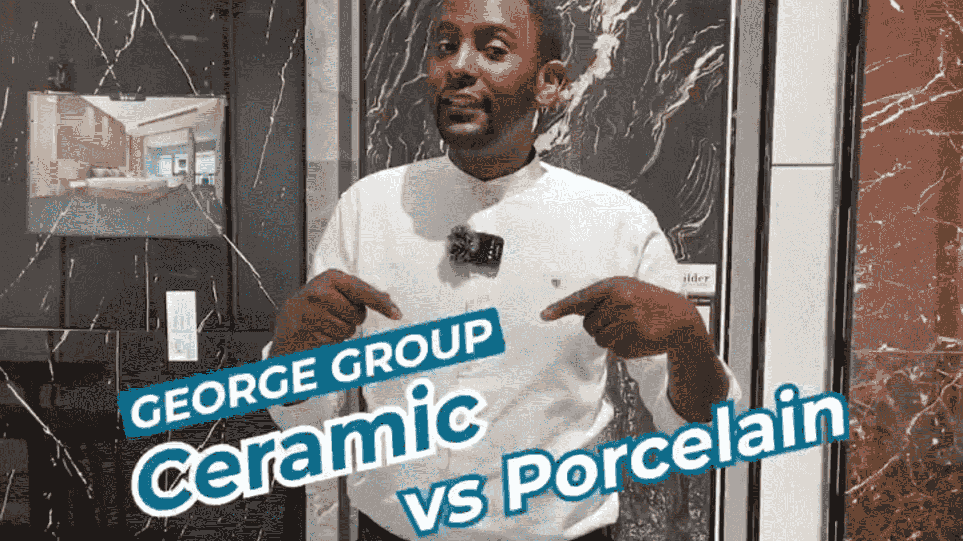 The difference between ceramic tiles and tiles