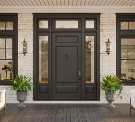 Artisan Solid Wood Carved Doors